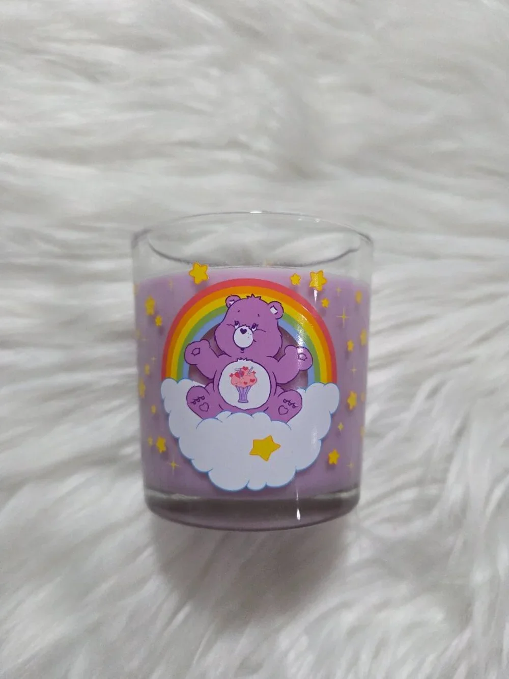 Care Bears Purple Share Bear Candle